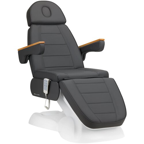 Shumee Električni kozmetični stol SILLON Lux 273b, 3 motorji, siv, (21388194) Slike