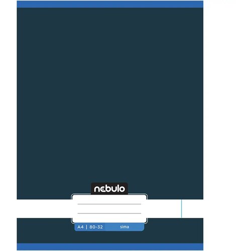 NEBULO klaman spiralno glatka grafitno plava bilježnica 80-32 A/4 Cijene