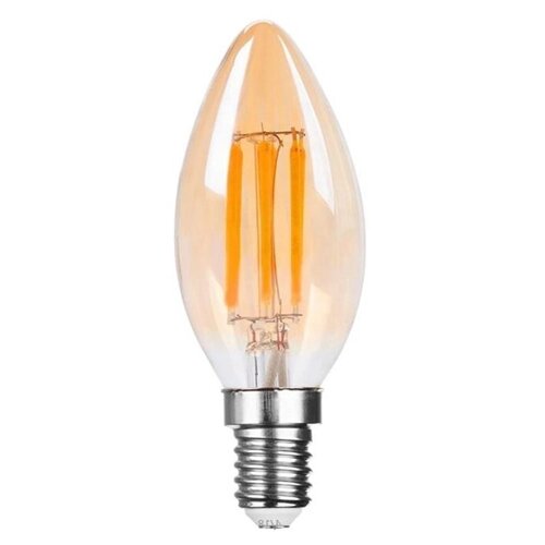 Spectra LED SIJALICA FILAMENT AMBER C35 E14 4W 2700K Slike