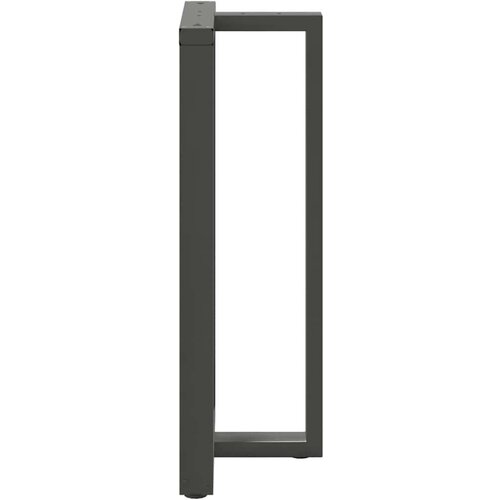  Noge barski stol T-oblika 2kom antracit 60x35x(110-111)cm čelik Slike