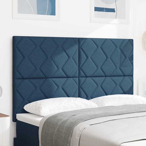  LED glava kreveta Svijetlo siva 144 cm tkanina Cijene
