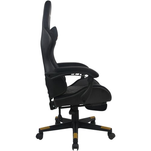 XXXL GAMING STOL kovina, umetna masa, tekstil črna Slike