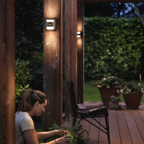 Philips 17322/93/16 - Spolja&amp;scaron;nja senzorska svetiljka GRASS 2xLED/4,5W/230V IP44 Slike