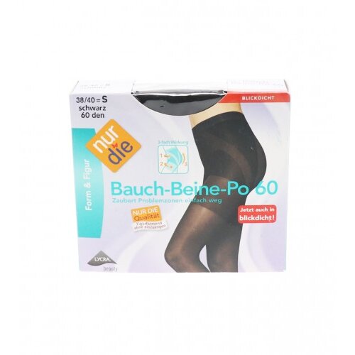 Nur Die &amp;Scaron;trample crna 38/40 S 60DEN 719170 Slike