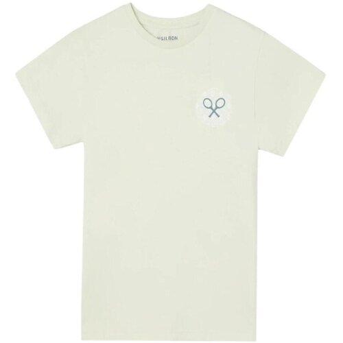 Silbon Majice s kratkimi rokavi SS263020403537 Zelena Cene