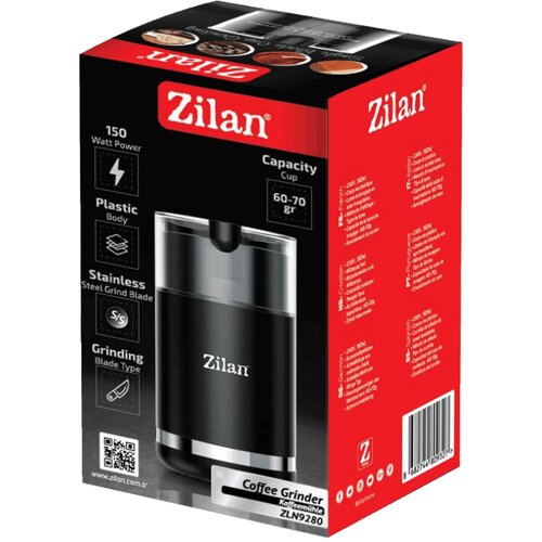 Zilan ZLN9280 Mlin za kafu,Crni 150W Cene