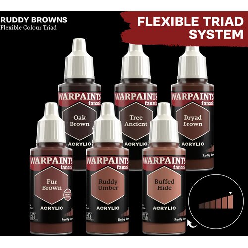  Warpaints Fanatic: Ruddy Browns - Oak Brown Slike