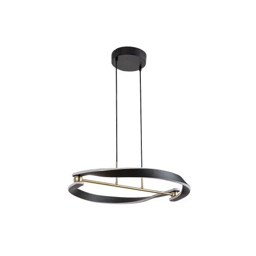 Rabalux Visilica Adalind, LED 40W, 3000K, 60cm, Crno - zlatna Slike