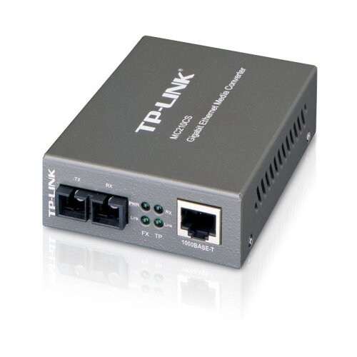 Tp-link Omada MC210CS gigabit single-mode media converter Slike