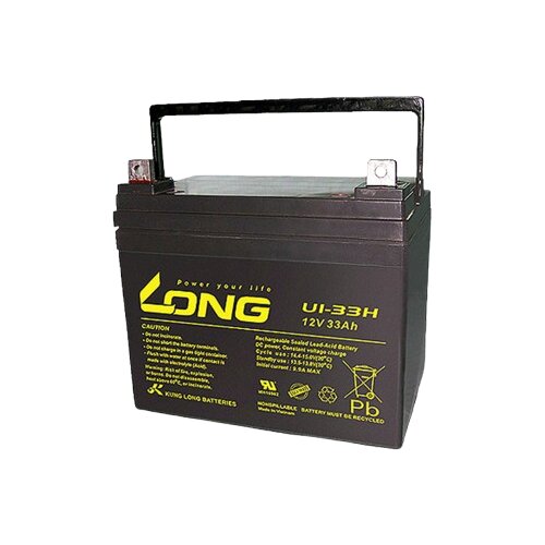 Kung Long Olovno hermetički akumulator U1-33H, M6 BOLT, NUT F4, 12V, 33Ah Slike