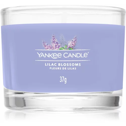 Yankee Candle Lilac Blossoms mala mirisna svijeća bez staklene posude I. Signature 37 g
