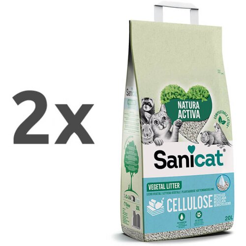Sanicat posip iz reciklirane celuloze 2 x 20 l Cene