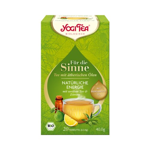 Yogi Tea Za osjetila - prirodni energetski organski čaj Slike