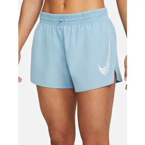 Nike W NK DF SWOOSH RUN SHORT Ženske kratke hlače za trčanje, svjetlo plava, veličina