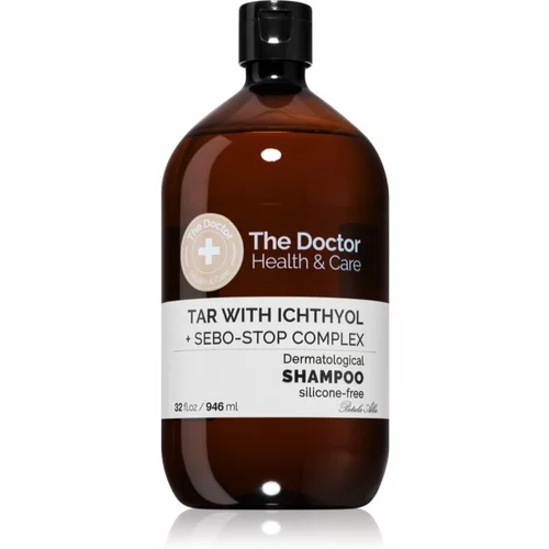 The Doctor Tar with Ichthyol + Sebo-Stop Complex šampon za mastne lase 946 ml