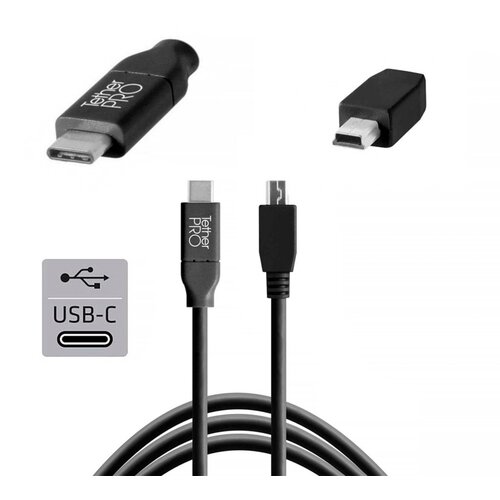 Tethertools USB-C zu 2.0 Mini B 5-Pin 4,60m schwarz Cijene