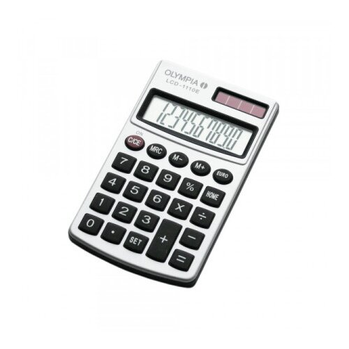 Olympia Kalkulator LCD 1110 Euro sivi Cene