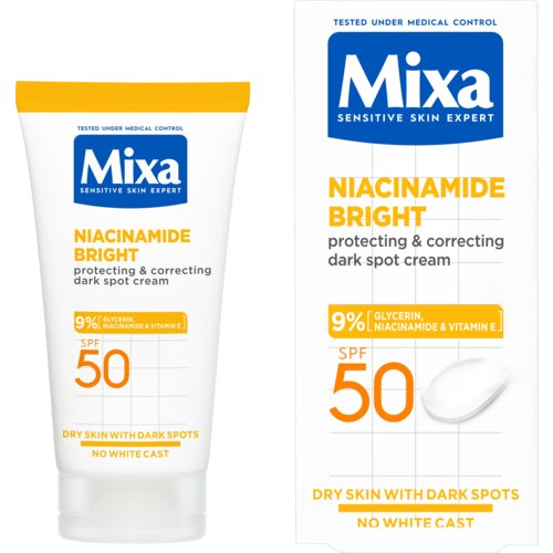 Mixa dnevna krema niacinamide spf50 50ml ( 1100038122 ) Cene