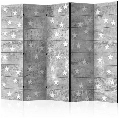  Paravan u 5 dijelova - Stars on Concrete II [Room Dividers] 225x172