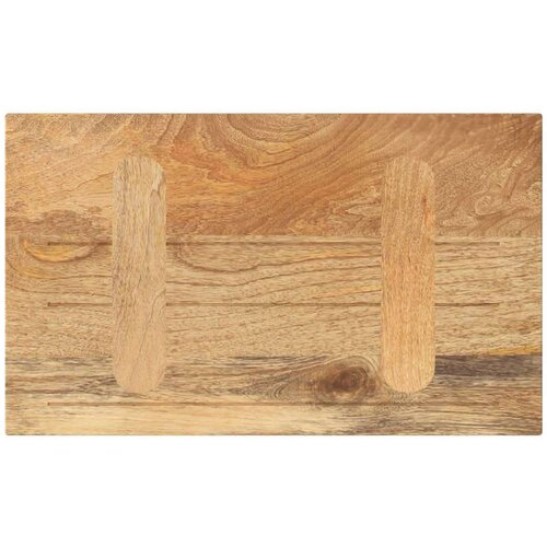 vidaXL Mizna plošča 50x40x2,5 cm pravokotna trden mangov les Cene