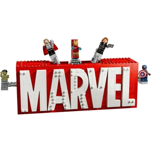 Lego LEGO® Super Heroes - Logotip MARVEL i figurice (76313)