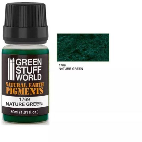 Green Stuff World Paint Pot - NATURE GREEN pigments 30ml Cene