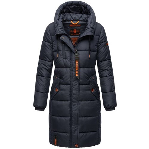 Marikoo ženski zimski pre&amp;scaron;iti pla&amp;scaron;č yuikoo navy Slike