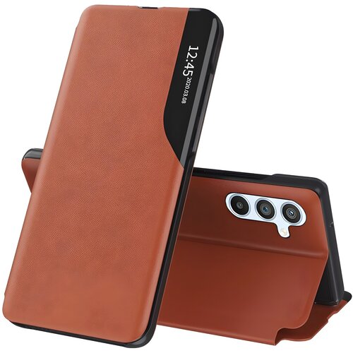 Techsuit Elegantna knjižna futrola View Case za Samsung Galaxy A54 - Narančasta Cene