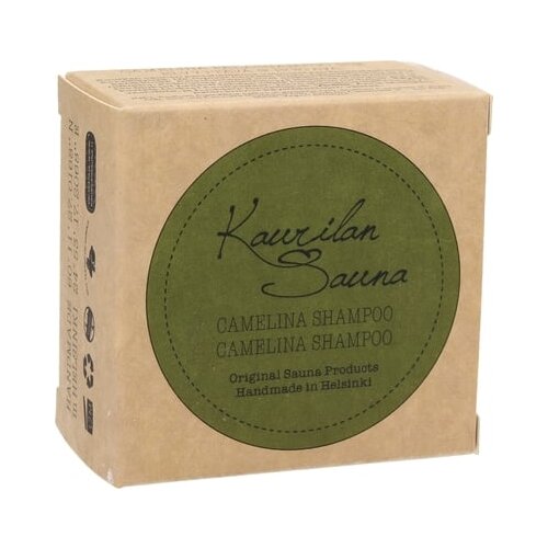 Kaurilan Sauna Shampoo Bar Camelina - Kartonska kutija Slike