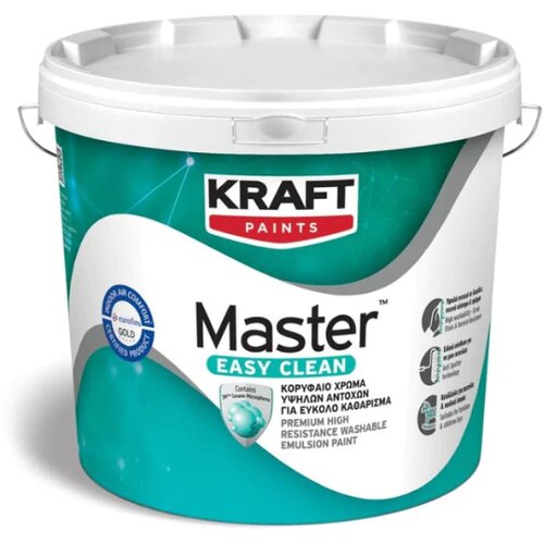 Kraft Master Easy clean semi mat bela 1 l Cene