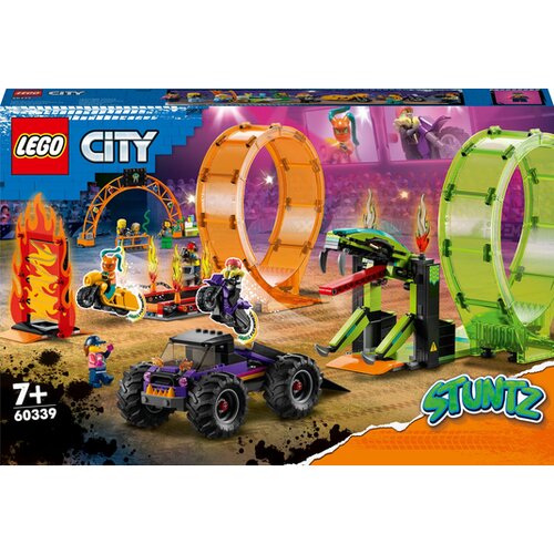 Lego 60339 Arena sa dvostrukom akrobatskom petljom Slike