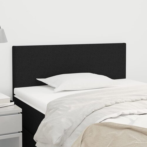 vidaXL Uzglavlje crno 80 x 5 x 78/88 cm od tkanine Cijene