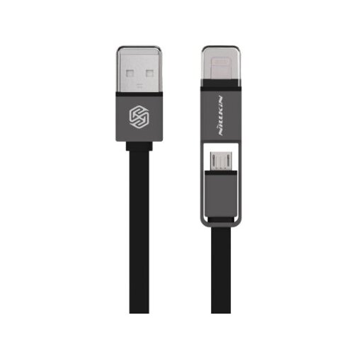 Nillkin USB kabel Plus 2u1 (Lightning/ Micro) 1/2m crni. Cene