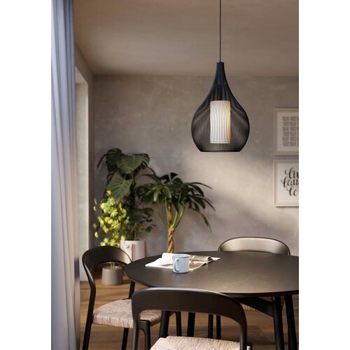 Eglo Visilica Razoni 1 E27 40W crno-bijela Cene