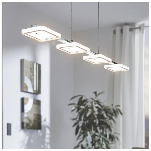 Eglo cartama visilica/4, led, 4x4,5w, krom/plastika kocke Cijene