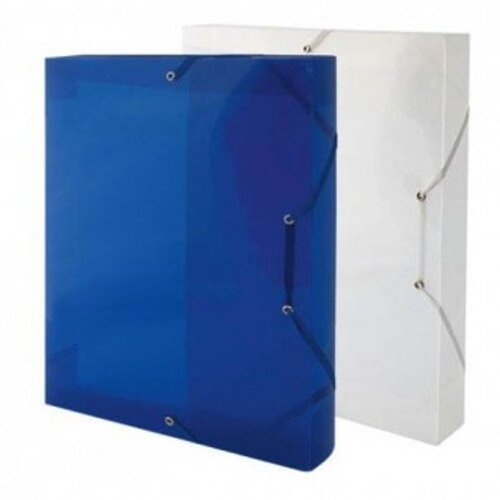 Herlitz Mapa A4 PP 4 cm s klapom i gumicom prozirna Cijene