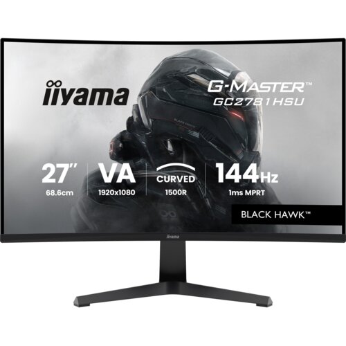 Iiyama G-MASTER GC2781HSU-B1 27" 144H računalni monitor 68,6 cm (27") 1920 x 1080 pikseli Crno Cijene