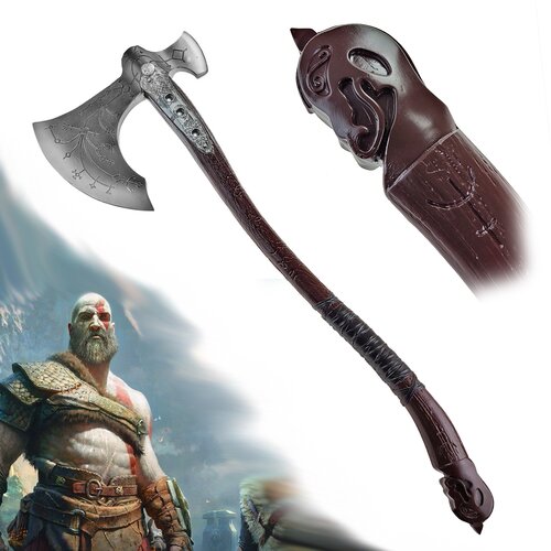  God of War Kratos replika sekire Leviathan Slike