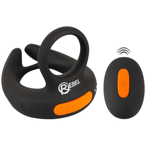 Rebel RC Scrotum Stimulator with Vibrations Black Cijene