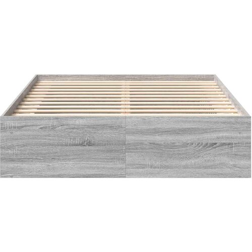  Okvir za krevet boja hrasta 140x190 cm Slike