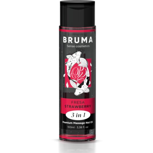 Bruma masažno olje hot oil strawberry 3in1 Slike