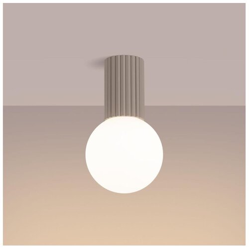 Sollux Stropna svetilka HALO taupe IP44, (5000352159) Cene