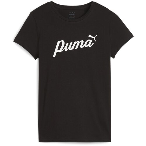 Puma Tehnička sportska majica 'ESS+' crna / bijela Cene