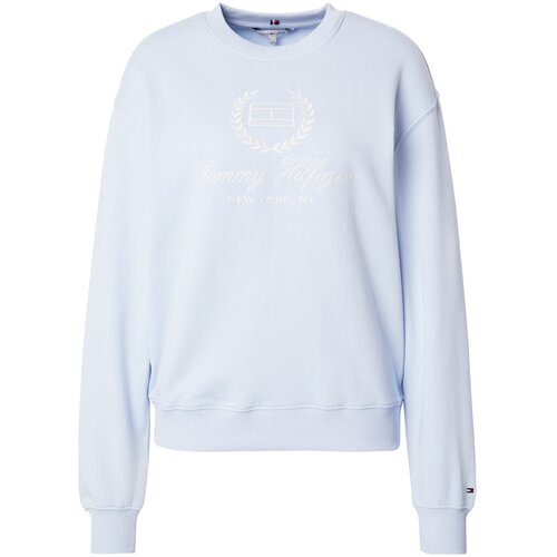 Tommy Hilfiger Sweater majica morsko plava / pastelno plava / crvena / bijela Slike