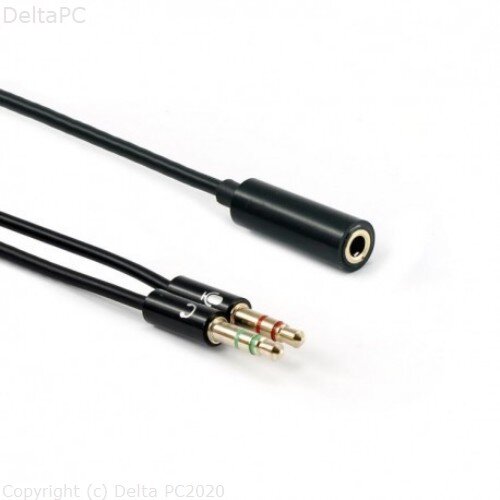 S Box SBOX KABAL 3.5mm F. 4Pin - 2X 3.5mm M. 3Pin 0.2M Cijene