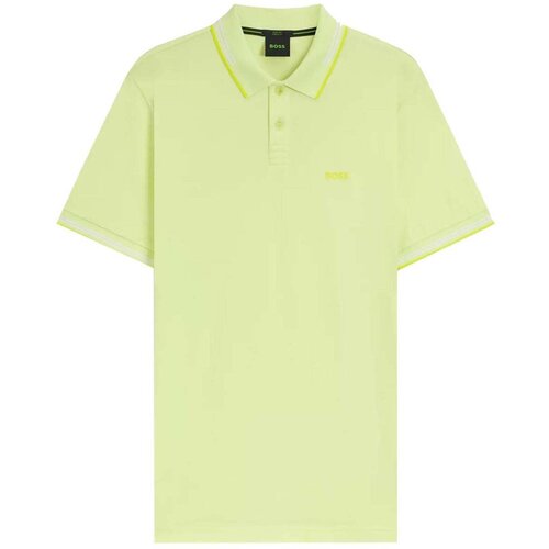 Boss Slim Fit Paul Polo Shirt Light Pastel Green Zelena Slike
