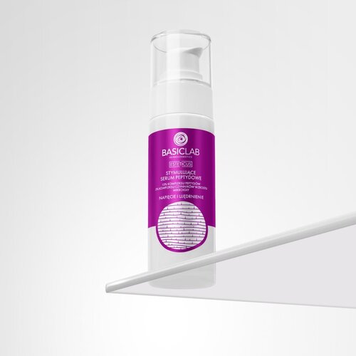 BasicLab Dermocosmetics Esteticus spodbujajoči serum s peptidi 30 ml Slike