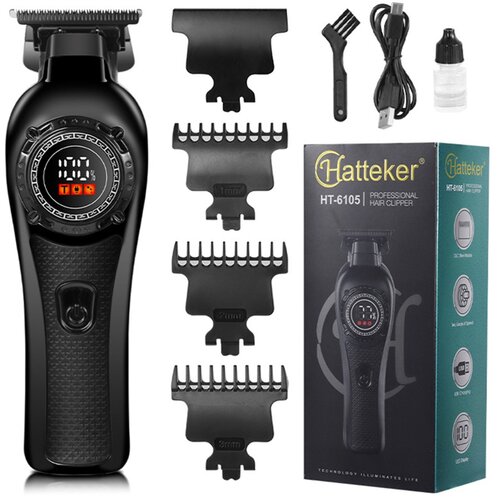 INF Profesionalni strižnik za graviranje las - akumulatorski strižnik z LED zaslonom Black, (5000098752) Cene