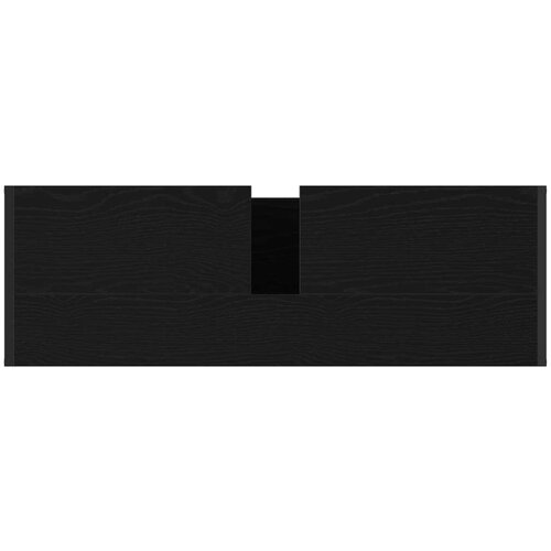  Kupaonski ormar Crni hrast 90 x 30 x 60 cm Konstruirano drvo Slike