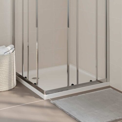  Četvrtasta tu&scaron;-kada ABS bijela 80 x 80 cm Cijene